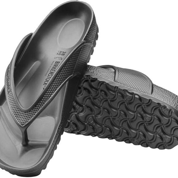 Birkenstock Black Honolulu Sandals size 6 - Picture 2 of 9